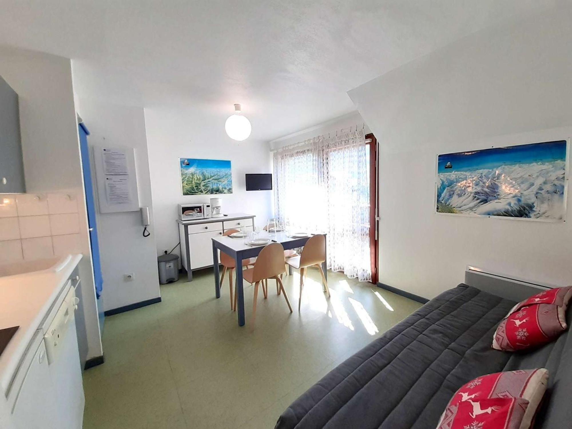 Studio Cosy 4 Pers Avec Balcon, Parking Et Salle De Musculation A St Lary Soulan - Fr-1-457-270 Saint-Lary-Soulan Exterior foto